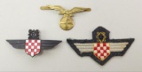 Grouping of WWII Axis Insignia