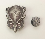 German WWII Hunting Association Pin