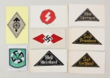 German WWII Hitler Youth Cloth Insignia