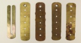 19th Century Button Polishing Shields