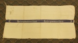 German WWII Navy Towel