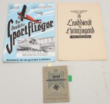 German WWII Hitler Youth Related Books/magazine