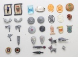 German WWII WHW Pins and Tinnies