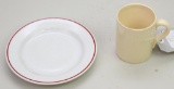 German WWII Plate and Cup