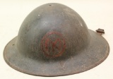 US WWI Helmet-27th Division
