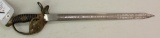 German WWI Dress Sword-Cut Down