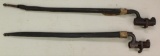 Pair of European Socket Bayonets