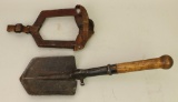 German WWII Military Shovel
