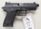 H&K USP semi-automatic pistol.