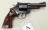 Smith & Wesson Model 19 double action revolver.
