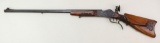 Krupp-Stahl martini style single shot Schuetzen rifle.