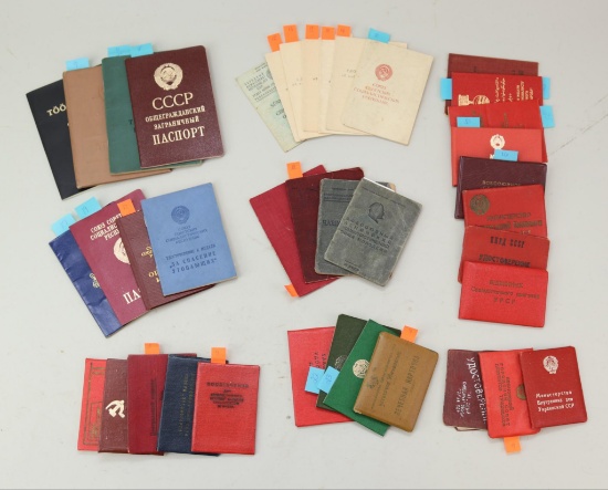 Soviet ID's and Passports