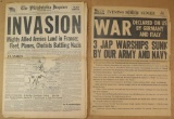 Grouping of US WWII Newspapers