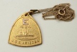USS Arizona Related Necklace