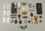 Grouping of Medals, Insignia and Militaria