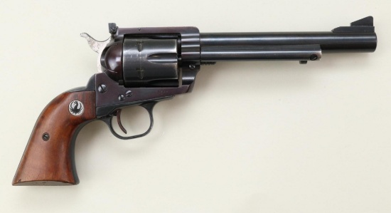 Ruger Blackhawk single action revolver.