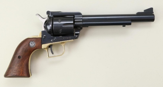 Ruger Blackhawk single action revolver.