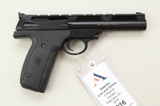 Smith & Wesson 22A-1 semi-automatic pistol.