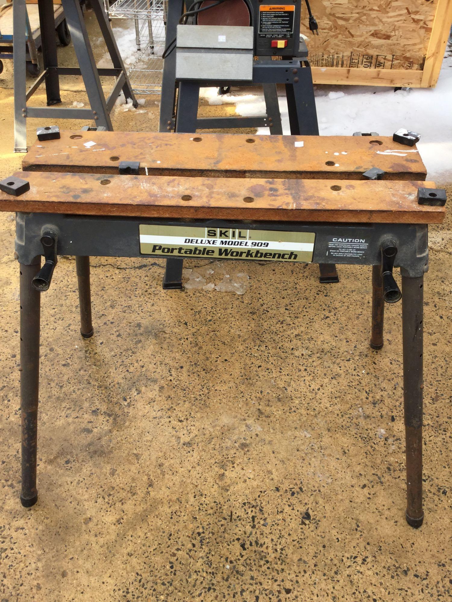 Craftsman Belt Disc Sander And Skil Workbench Auctions Online