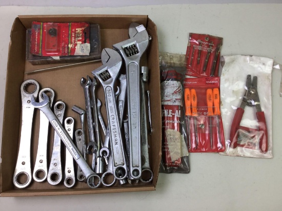 Craftsman Ratchet and Adjustable Wrenches and Snap-On Picks