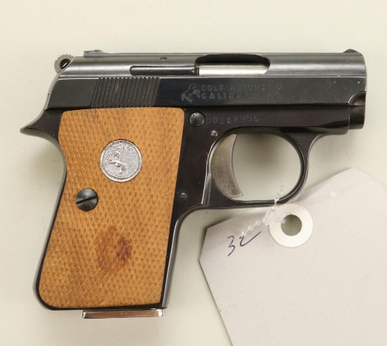 Colt Junior semi-automatic pistol.