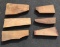 Lot of 6 walnut stock blanks.