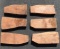 Lot of 6 walnut butt stock blanks.