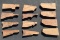 Lot of 12 walnut butt stock blanks.