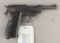 Mauser P38 semi-automatic pistol.