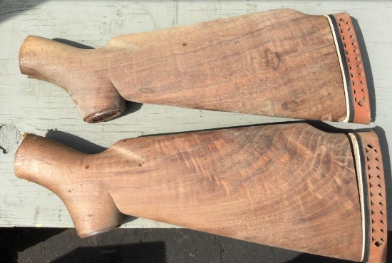 Lot of 2 Winchester M94 unfinished butt stocks.