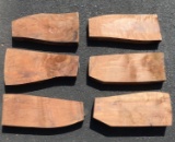 Lot of 6 walnut butt stock blanks.