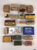 Lot of antique and vintage ammo.