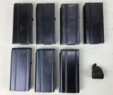 Lot of 7 .30 M1 Carbine magazines.