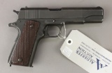 Colt 1911A1 semi-automatic pistol.