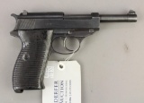 Mauser P38 semi-automatic pistol.