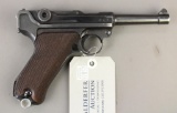 German P08 Luger semi-automatic pistol.