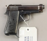 Beretta 1934 semi-automatic pistol.