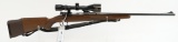 Mauser 98 sporterized bolt action rifle.