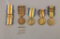 Grouping of WWI Campaign Medals