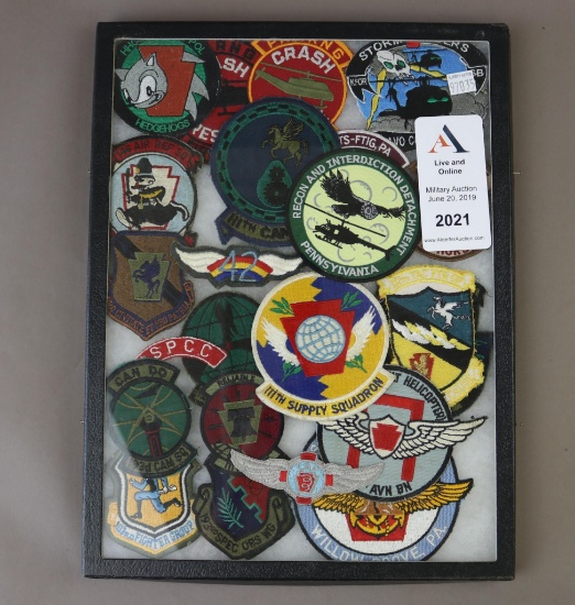 Group of Military Aviation Related Patches