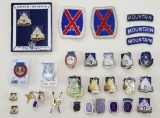 Grouping of US 10th Mountain Division Insignia