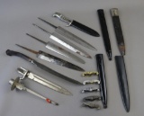 German Reproduction and Period Dagger Parts and Knives