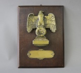 German WWII Wall Plaque