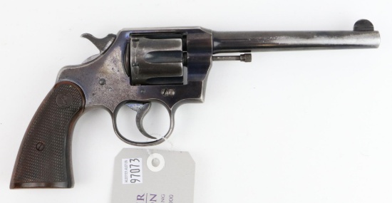 Colt Army Special double action revolver.