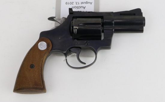 Colt Diamondback double action revolver.