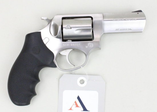 Ruger SP101 double action revolver.