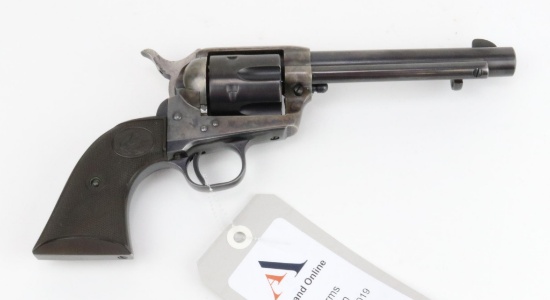 Colt Single Action Army single action revolver.
