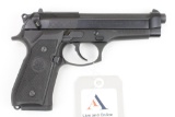 Beretta Model 92FS semi-automatic pistol.