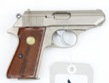 Walther PPK/S semi-automatic pistol.