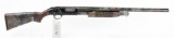 Mossberg Model 500A pump action shotgun.